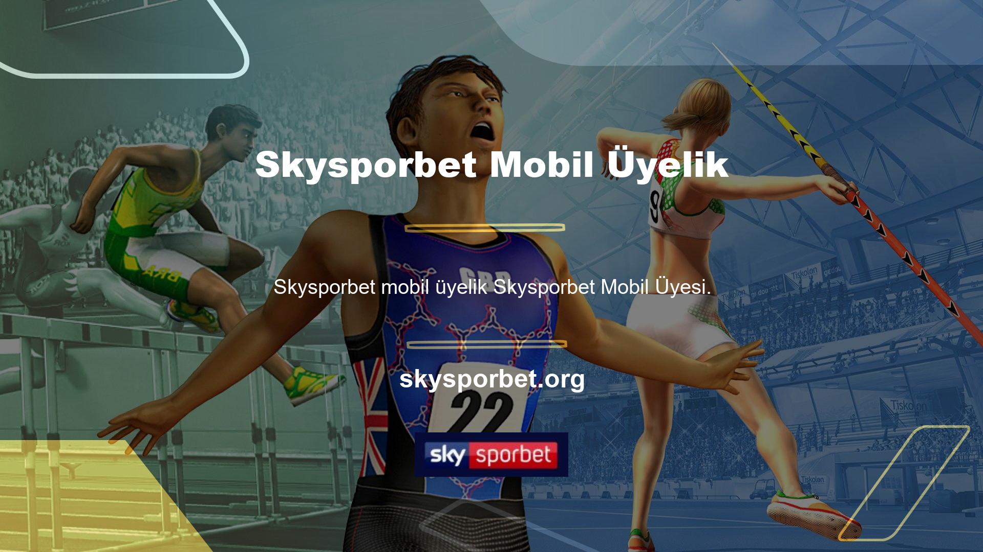 Telefonunuzda veya tabletinizde kullanmanın ne kadar kolay olduğunu görmek için Skysporbet mobil sitesine bir göz atın