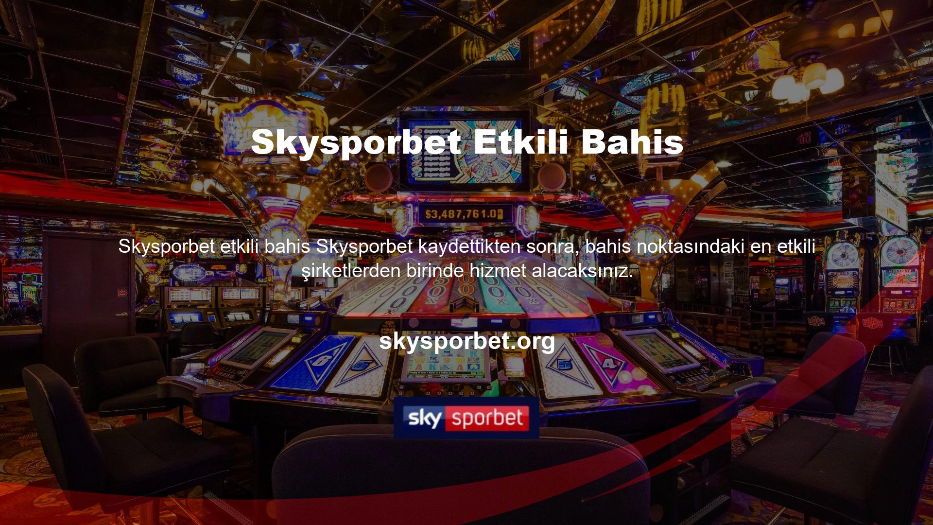 Skysporbet bahis seçenekleri açısından, canlı bahis ofisi hakkında iki farklı kategorimiz var